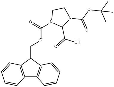 (R,S)-N-FMOC-N'-BOC-IMIDAZOLIDINE-2-CARBOXYLIC ACID price.