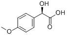 (R)-4-甲氧基扁桃酸, 20714-89-0, 结构式
