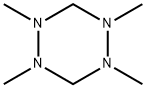 Hexahydro-1,2,4,5-tetramethyl-1,2,4,5-tetrazine 结构式