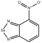 4-Nitro-2,1,3-benzoselenadiazole 化学構造式