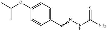 p-Isopropoxybenzaldehyde thiosemicarbazone 结构式
