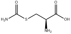 S-カルバミル-L-システイン 化学構造式