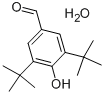 3,5-二叔丁基-4-羟基苯甲醛半水物, 207226-32-2, 结构式
