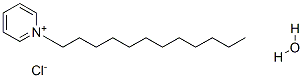 1-ドデシルピリジニウムクロリド 水和物 化学構造式