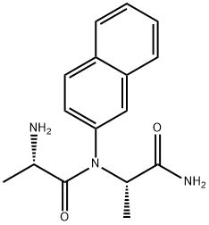 H-ALA-ALA-BETA-NA TFA Structure