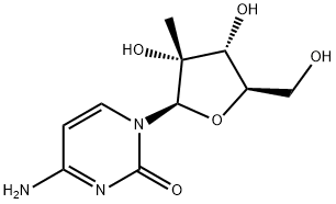 2'-C-Methylcytidine Struktur