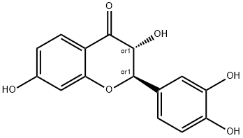 trans-2-(3,4-Dihydroxyphenyl)-2,3-dihydro-3,7-dihydroxy-4-benzopyron