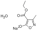 5-羟基-3-甲基-4-异噻唑羧酸乙酯钠盐水合物, 207291-72-3, 结构式