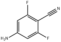 Benzonitrile, 4-amino-2,6-difluoro- (9CI) Structure