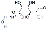 D-グルクロン酸ナトリウム塩一水和物 化学構造式