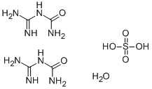 N-GUANYLUREA SULFATE HYDRATE Structure