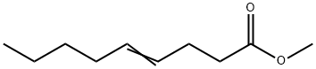 4-ノネン酸メチル 化学構造式