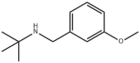 N-(tert-butyl)-N-(3-methoxybenzyl)amine Struktur