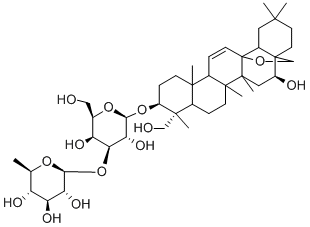 サイコサポニンA 化学構造式