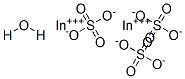 Indium(III)sulfatehydrate 化学構造式