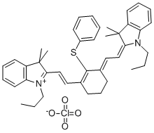 IR-792 過塩素酸塩 化学構造式