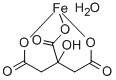 くえん酸鉄(III)n水和物 化学構造式