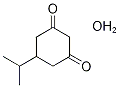 5-イソプロピルシクロヘキサン-1,3-ジオン水和物 化学構造式