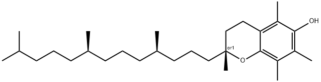 维生素E油,2074-53-5,结构式