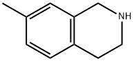 7-甲基-1,2,3,4-四氢异喹啉 结构式