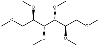 1-O,2-O,3-O,4-O,5-O,6-O-Hexamethyl-D-mannitol 结构式