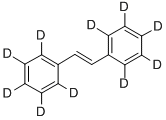 反式-1,2二苯乙烯-D10, 20748-24-7, 结构式