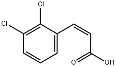 (Z)-3-(2,3-Dichlorophenyl)propenoic acid,20749-52-4,结构式