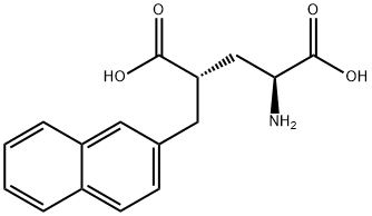 (4S)-4-(NAPHTHALEN-2-YLMETHYL)-L-GLUTAMIC ACID
 化学構造式
