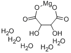 2,3-ジヒドロキシブタン二酸マグネシウム 化学構造式
