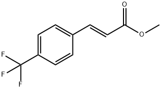 METHYL 4-TRIFLUOROMETHYLCINNAMATE Structure