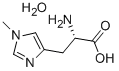 1-METHYL-L-HISTIDINE N-HYDRATE Structure