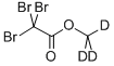 METHYL-D3 TRIBROMOACETATE, 98 ATOM % D Structure