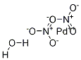 硝酸パラジウム(II) 水和物 化学構造式