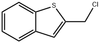 2-(氯甲基)苯并噻吩 结构式