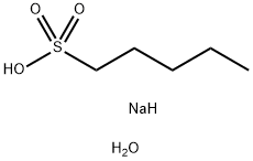 1-PENTANESULFONIC ACID SODIUM SALT MONOHYDRATE Structure