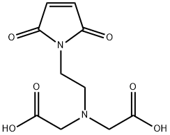 N-(carboxymethyl)-N-[2-(2,5-dihydro-2,5-dioxo-1H-pyrrol-1-yl)ethyl]- Glycine Structure