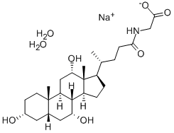甘胆酸钠水合物, 207614-05-9, 结构式