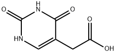 (2,4-二氧代-1,2,3,4-四氢嘧啶-5-基)乙酸, 20763-91-1, 结构式