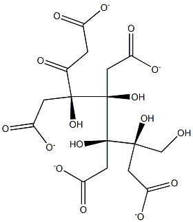 1,2,3,4,5-五-O-乙酰基-Β-D-果糖 结构式
