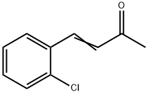 4-(2-クロロフェニル)ブト-3-エン-2-オン 化学構造式