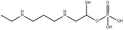 Phosphorothioic acid S-[2-[[3-(ethylamino)propyl]amino]ethyl] ester 结构式