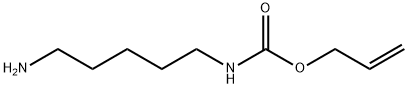 烯丙基N-(5-氨基戊基)氨基甲酸盐酸盐, 207676-44-6, 结构式