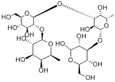 乳-N-二岩藻四糖, 20768-11-0, 结构式