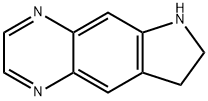 6H-Pyrrolo[2,3-g]quinoxaline,  7,8-dihydro- Struktur