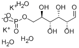 D-GLUCOSE 6-PHOSPHATE, DIPOTASSIUM SALT TRIHYDRATE Structure