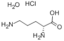 D-ORNITHINE MONOHYDRATE Structure