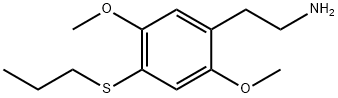 2,5-Dimethoxy-4-propylthiophenethylamine Struktur