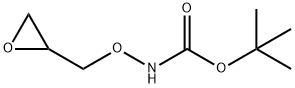 Carbamic acid, (oxiranylmethoxy)-, 1,1-dimethylethyl ester (9CI) Structure