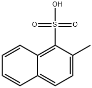 2-Methyl-1-naphthalenesulfonic acid Struktur