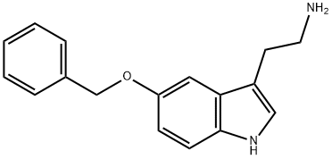 2-(5-BENZYLOXY-1H-INDOL-3-YL)-ETHYLAMINE Structure